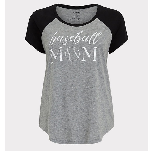 torrid Tops - Torrid baseball mom tee shirt size 1X